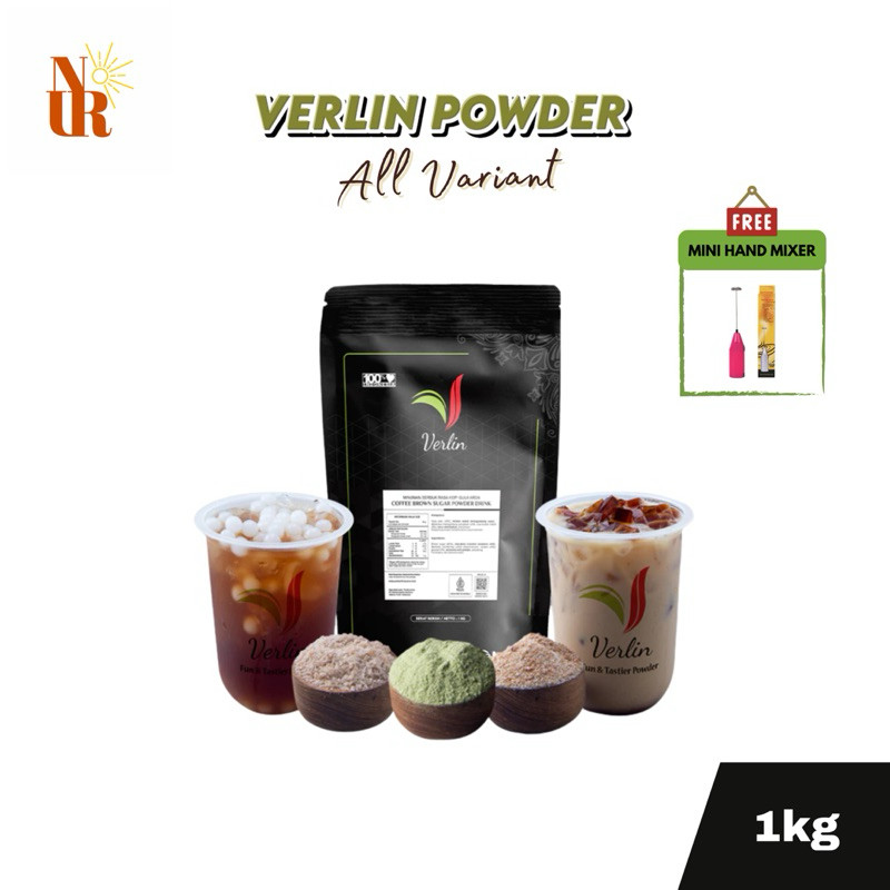 

Verlin Powder Drink 1kg / Bubuk Minuman Kekinian MGI