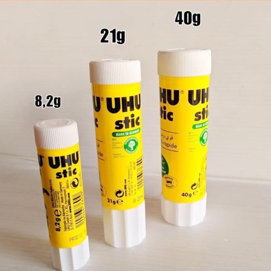 

New UHU Stic 8,2 Gr / 21 Gr / 40 Gr (Per Pack)Premium
