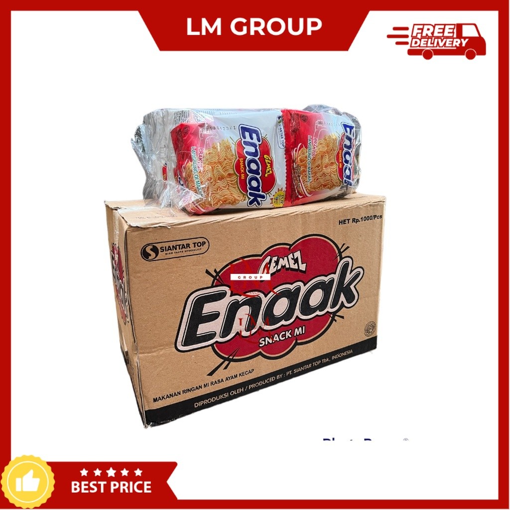 [1 DUS] Mie Gemez Enaak Isi 4 Pack @20pcs