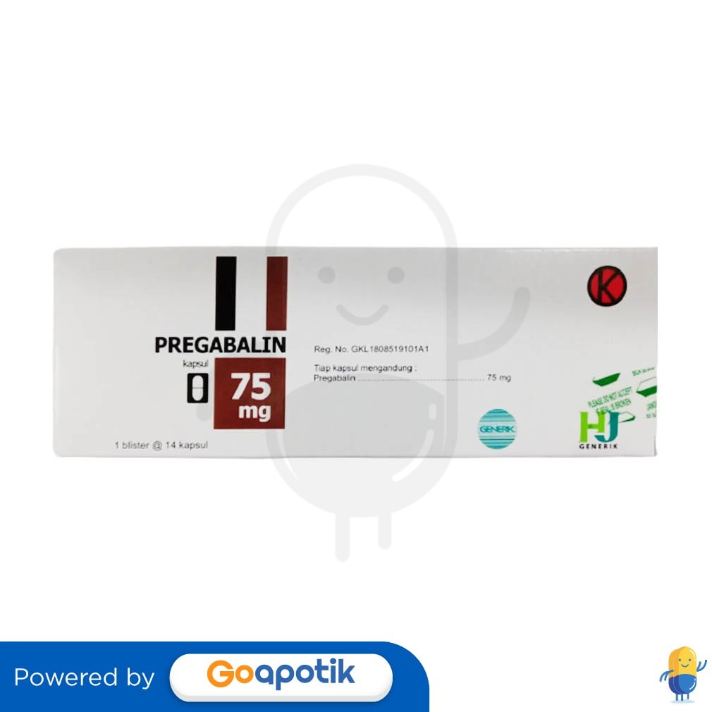 Pregabalin Hexpharm 75 Mg Box 14 Kapsul