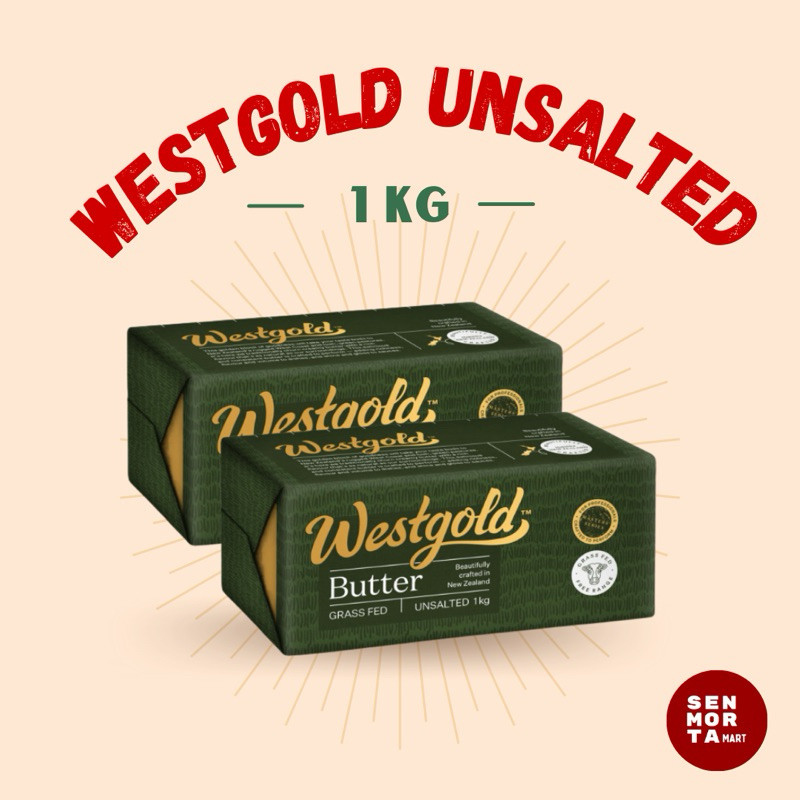 

Unsalted Butter Westgold 1KG Import