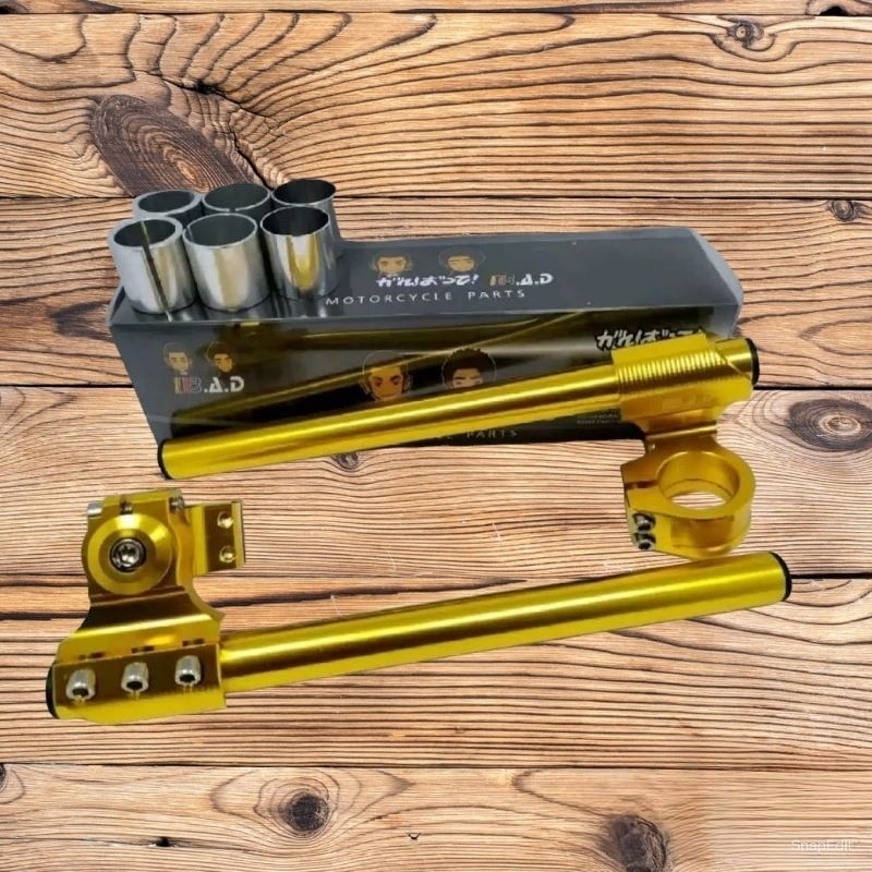 (harga grosiran)stang jepit cnc 45 derajat stang model dkt stang 45derajat original 100% universal m