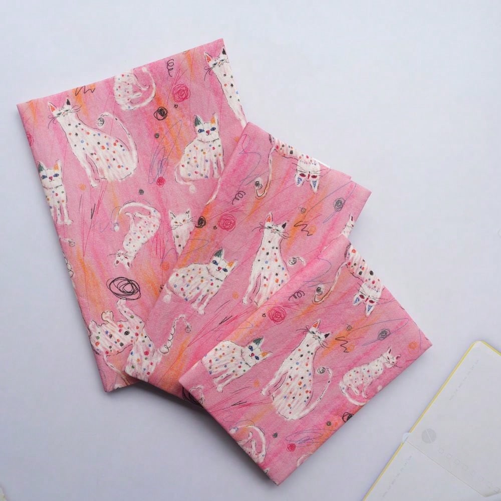 

Fromthenon A5 A6 Weeks Spotted Cat Book Cover Planner Protective Shell Journal Cover Protector Office Stationery Supplies