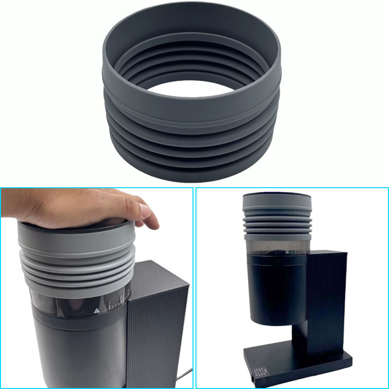 1/2Pcs Cone Coffee Grinder Bellows Hoppers Espresso Grinder Silicone Bean Bin Compatible Fellow Opus