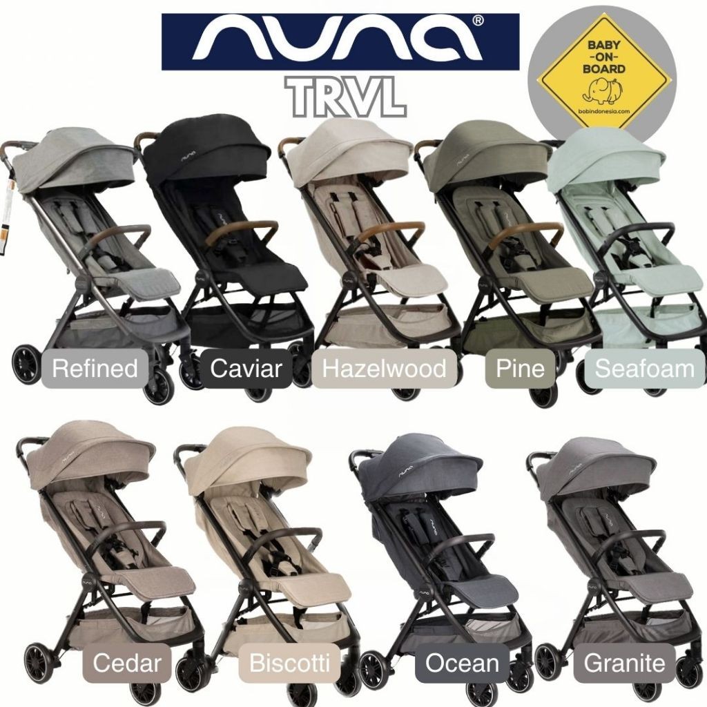 Nuna Trvl Stroller / Kereta Dorong Bayi
