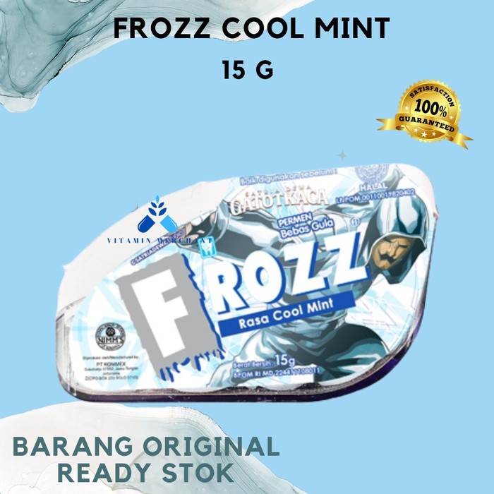 

Frozz Coolmint permen bebas gula, rendah kalori & dingin menyegarkan - vm2