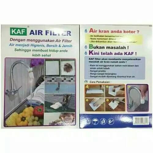 KAF AIR FILTER kain filter air japan giid quality isi 100 lembar aksesoris aquarium peralatan aquari
