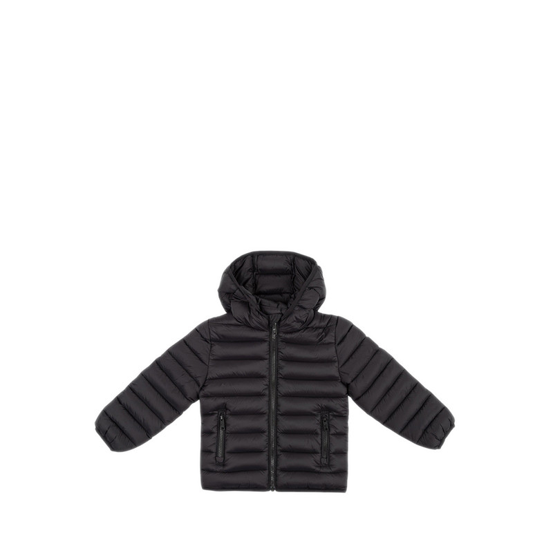 Soulcal Unisex Kids Fashion Short Puffer Jackets - Black