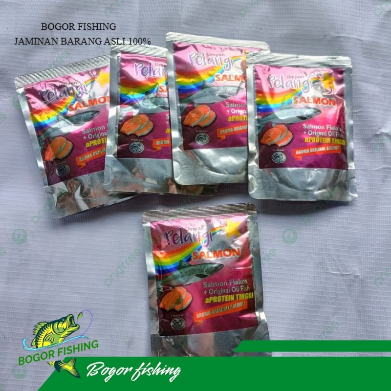 Amisan Djempol Salmon - Umpan pancing pelangi salmon - Djempol salmon - Pelangi Salmon