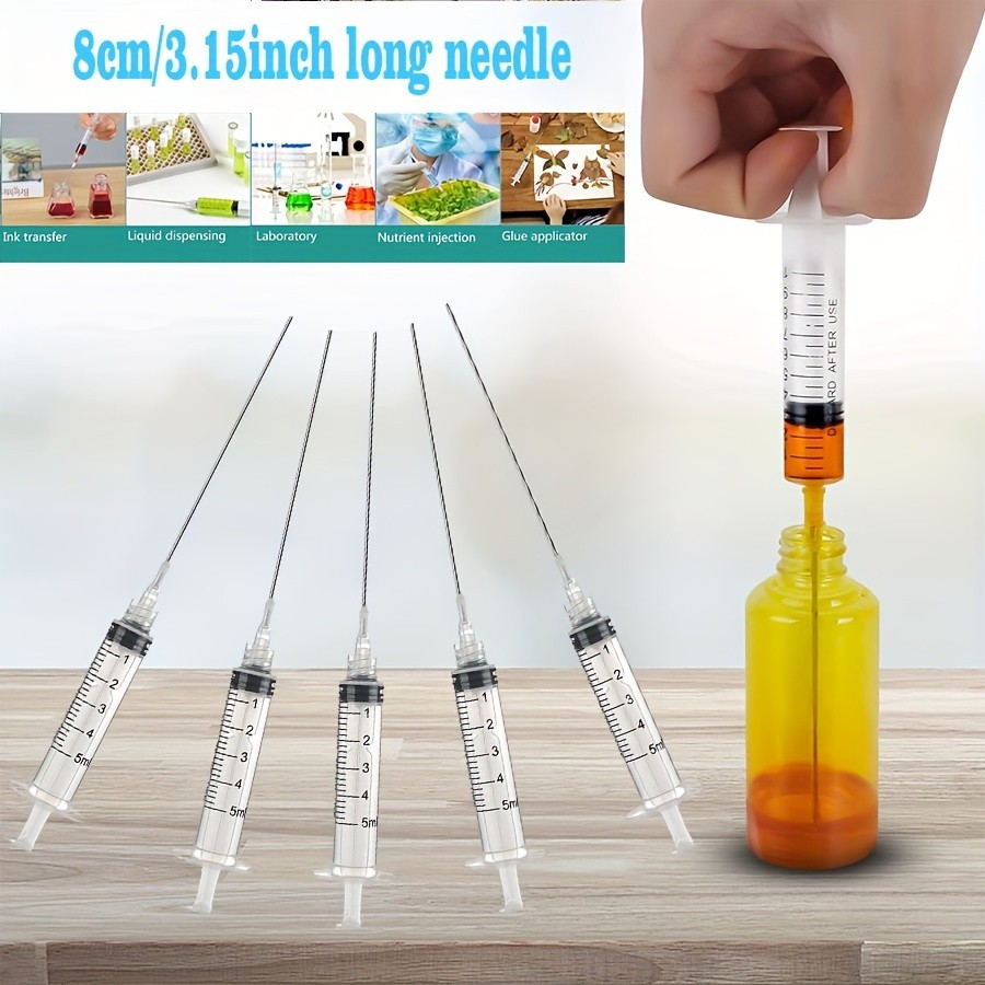 

Premium Ink Syringe with Blunt Needle Tip and Luer Lock Suitable for Fountain Pen Refill