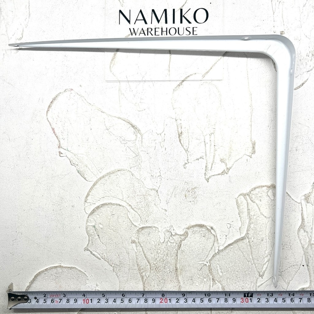 Grosir 12 Set Siku Rak Dinding Putih 3 - 14 Inch Namiko Warehouse Tbk