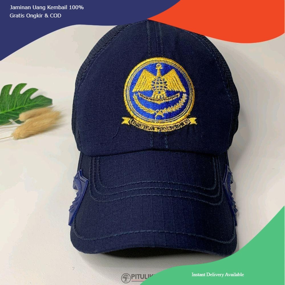 Topi Tactical Dishub - Topi Coak Dishub - Topi Dinas Perhubungan - Topi Dishub