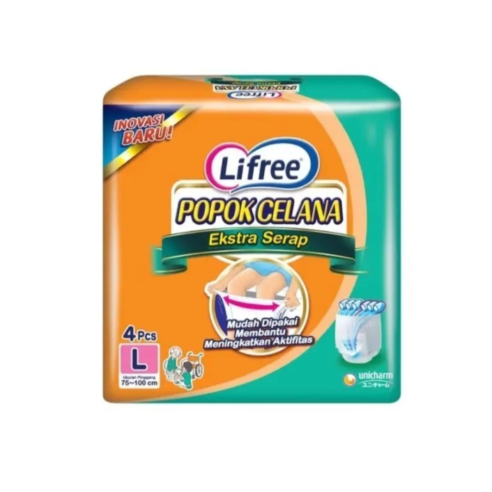 Lifree Celana Extra Serap  L4