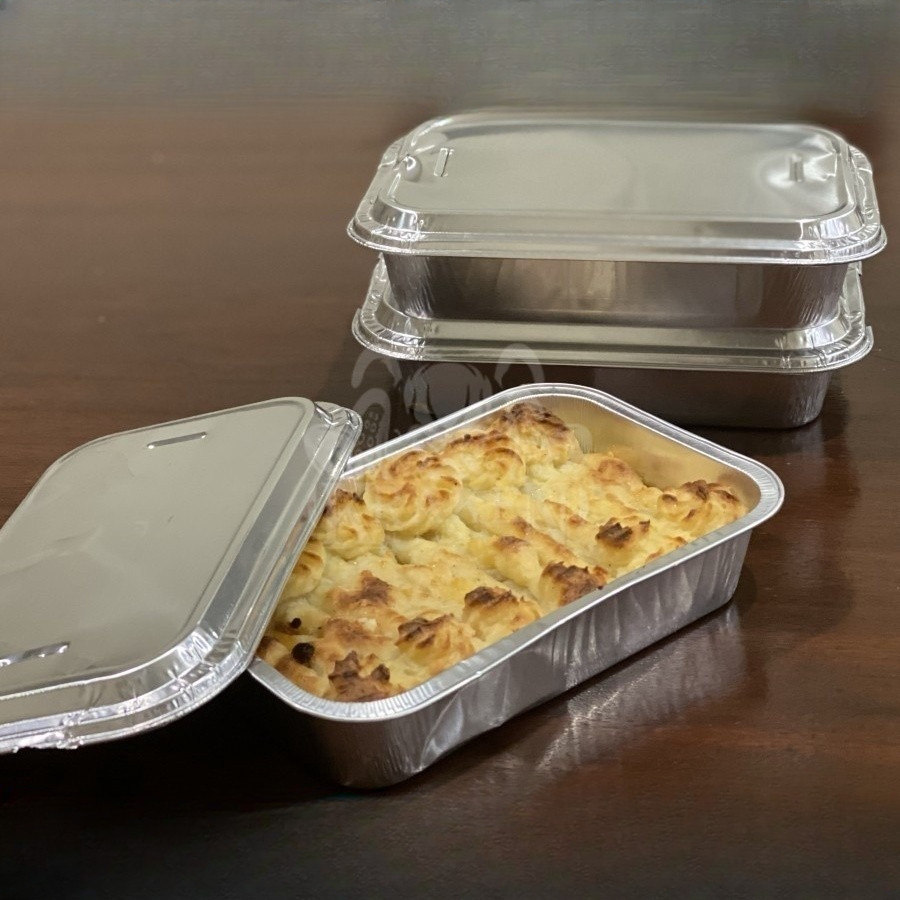 ALUMUNIUM FOIL CUP ISI 100PCS  AX 350 / ALUMUNIUM FOIL TRAY AX 350 BAKING KUE WADAH CAKE