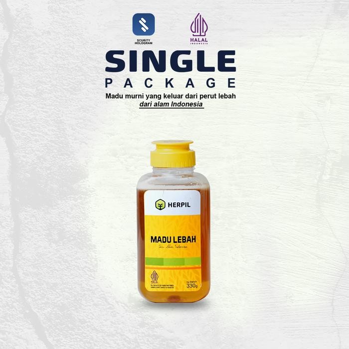

[COD] SINGLE [MADU LEBAH HERPIL] Madu Asli Murni Nektar Multiflora Alami Pure Natural Bahan Raw Honey