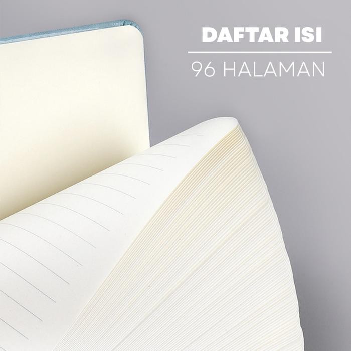 

Notebook A6 Pocket Buku Diary Kecil Pertemuan Scrapbook Mini 96 Lembar Buku Jurnal Tulis Journal - BIRU W72-1