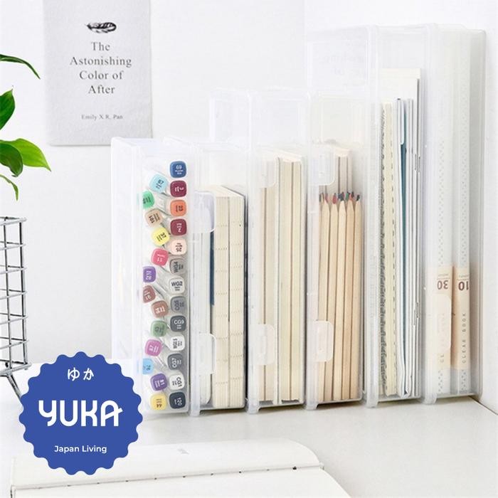 

YUKA Organizer Box File Tempat Penyimpanan Buku Alat Tulis Dokumen - Medium