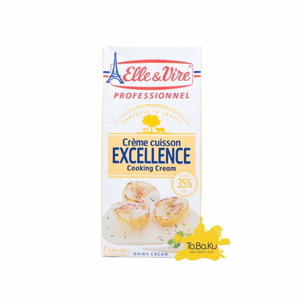 

Terlaris Elle Vire Cooking Cream 1L