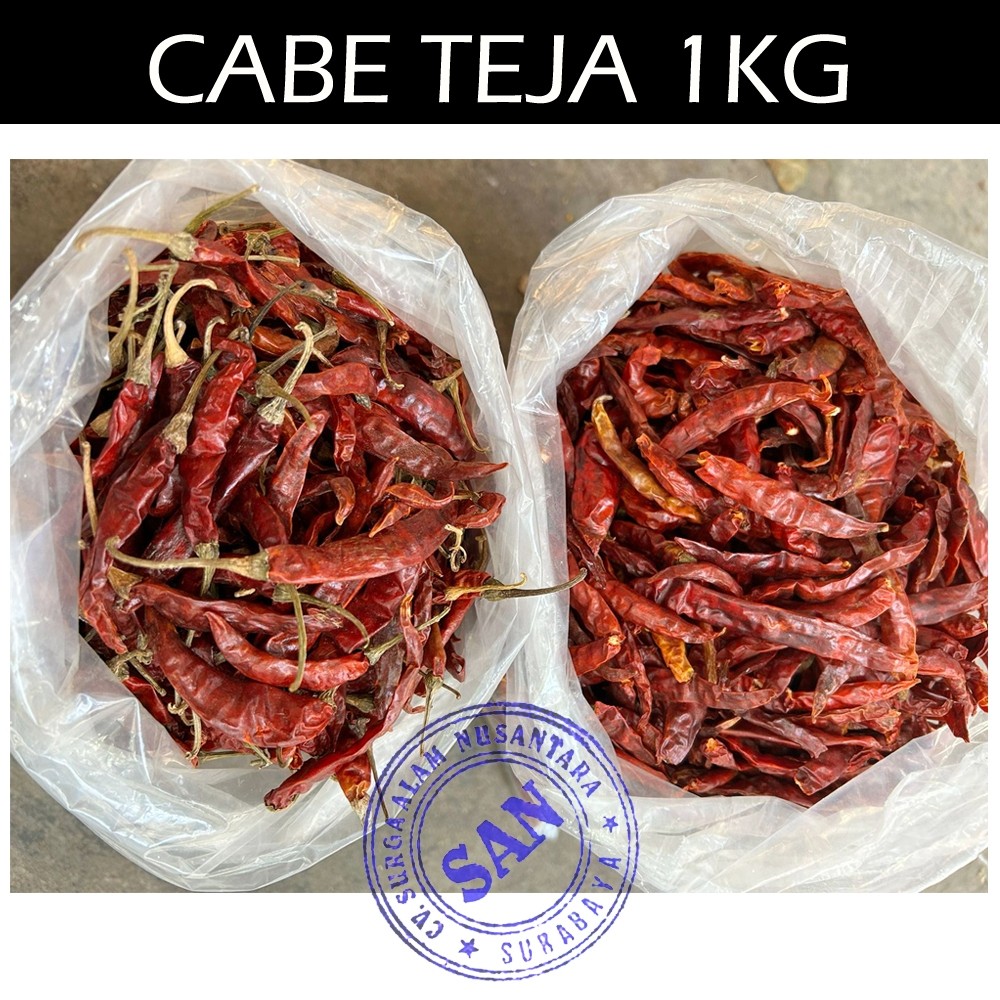 

Cabe Rawit Teja Kering