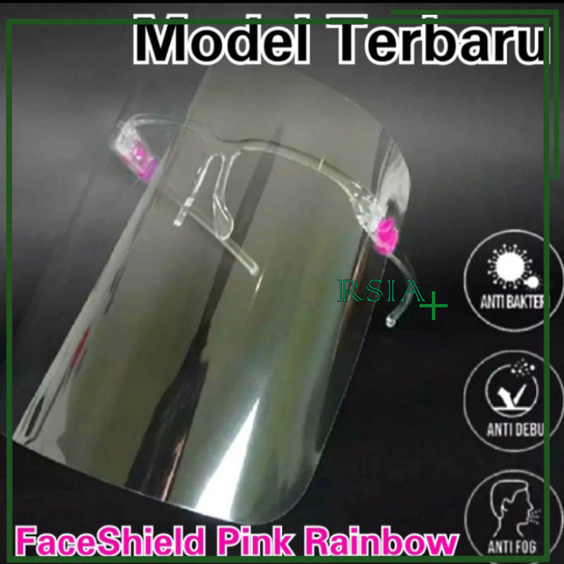 FACE SHIELD Kacamata . Face shield kaca mata / Face shield buka tutup / RSIA