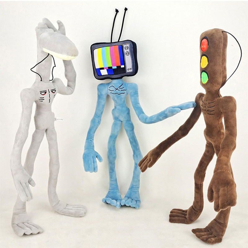 55cm Siren Head Plush Toy Sirenhead Soft Stuffed Doll Horror Character Figures Peluches Toy for Chil