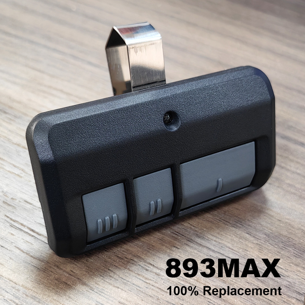 For LiftMaster 893MAX Remote Control Garage Door Opener 3 Button For Chamberlain 891MAX 892MAX 890MA
