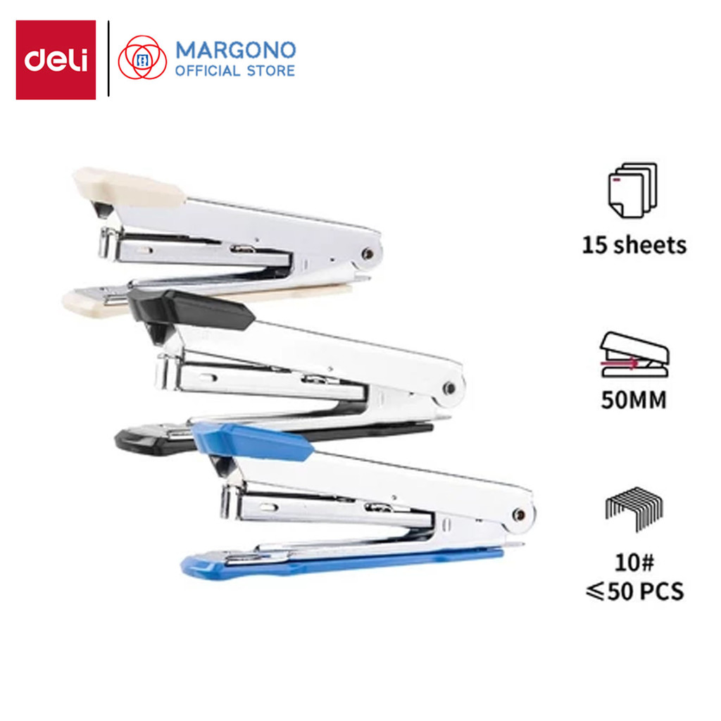 

Deli Stapler Besi Mini Peralatan Kantor No 10 E0224 - 1 pcs