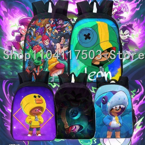 

Fantasy Figurines Game Backpack Large Capacity Waterproof Handheld Pencil Pouch Office Stationary