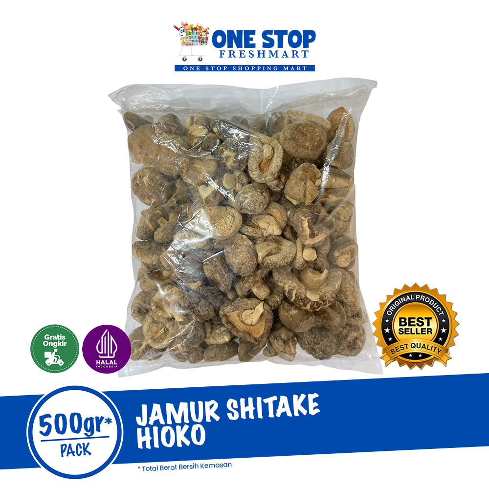 

JAMUR HIOKO 500GR /JAMUR SHITAKE HIOKO 500GR