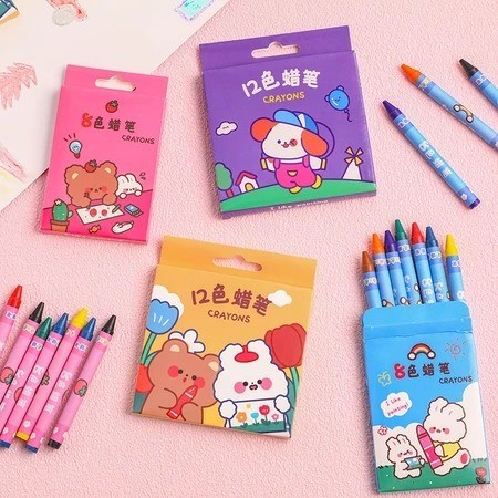 

SB CRAYON MINI ISI 8 DAN 12 MOTIF LUCU / CRAYON MEWARNAI UNTUK ANAK ISI 8 DAN 12 WARNA