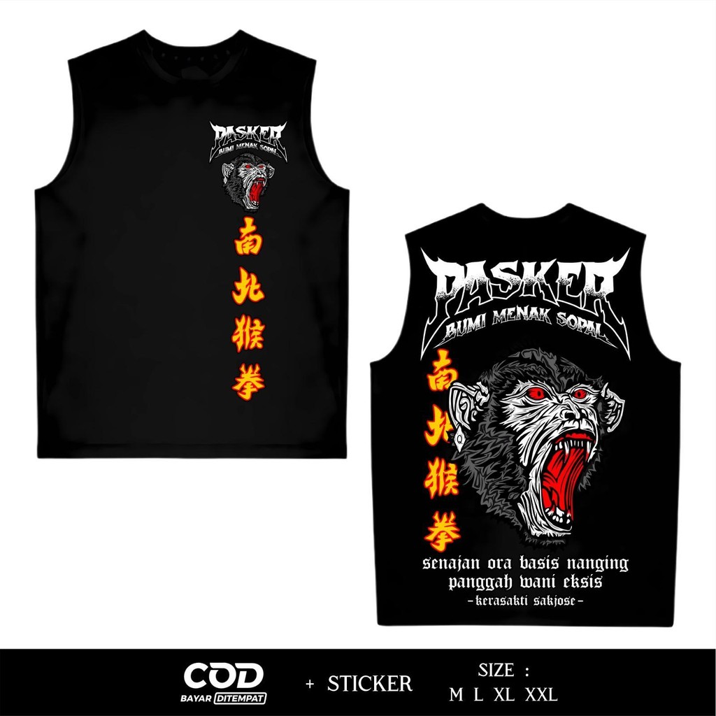 Singlet-IKSPI Singlet IKSPI Terbaru-Singlet PASKER Bumi Menak Sopal Sablon DTF-Singlet -Distro Terba
