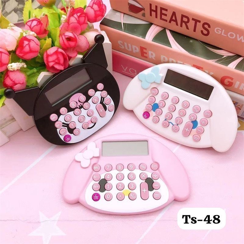 

GC Kalkulator 8 digit sanrio kuromi portable lucu hadiah gift anak kalkulator kuromi my melody cinnamoroll