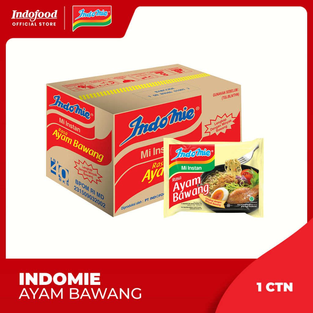 

1 ctn - Indomie Ayam Bawang