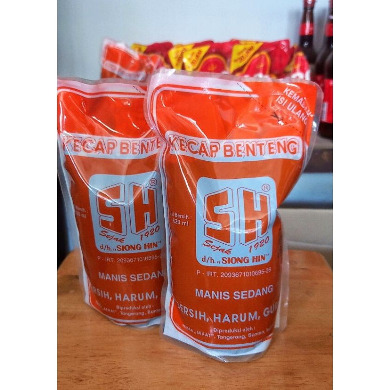 

TERBARU Kecap manis benteng SH refill 620ml terbaik