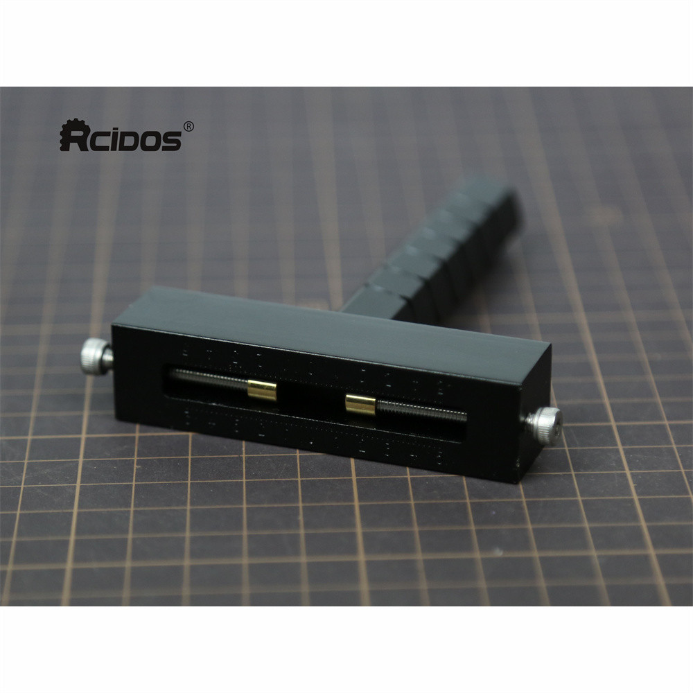 

RCIDOS Brass Letters Black Holder,Hand Hammer Stamp Flexible Letters Aluminum Fixture,fit to movego letters
