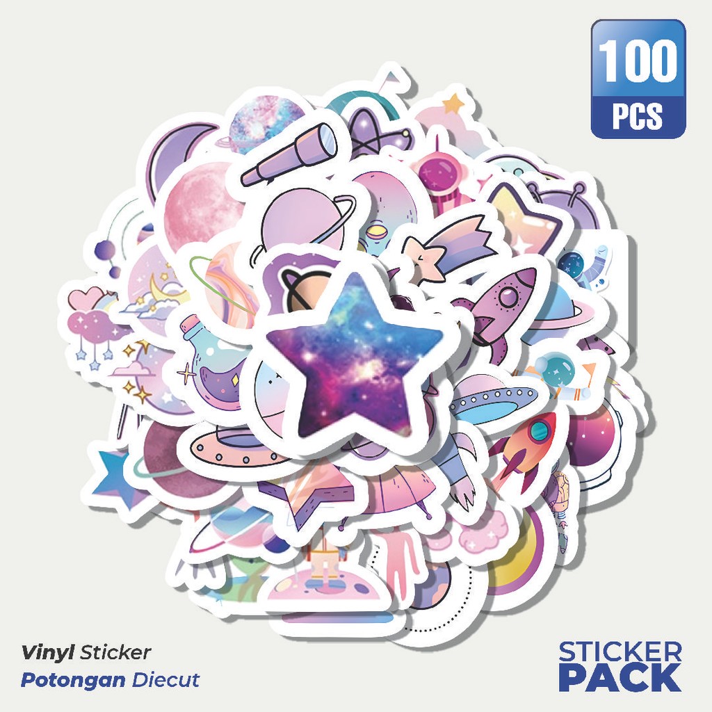 

Super Hemat! 100 PCS Stiker Macaron Candy Color [Macaron Warna Permen] Waterproof Aesthetic- Untuk Laptop, Motor, dan Helm - Paper Stationery Pack