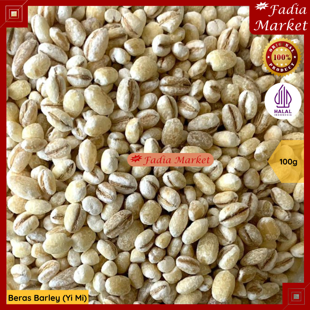 

Beras Barley Jali Imi Yi Mi Repack Timbangan Kiloan 100g