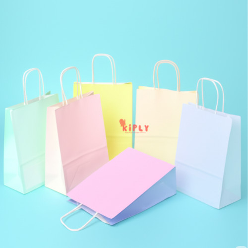 

Paper Bag Warna Pastel/Paper Bag Polos Warna / ShopingBag/Goodie Bag / Gift Bag / Tas Kado Ulang Tahun