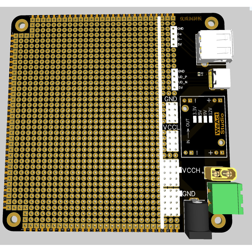 

High Quality Hole Hole Board Bread Board Electronic Competition Dedicated PCB Multi-Purpose Test Board