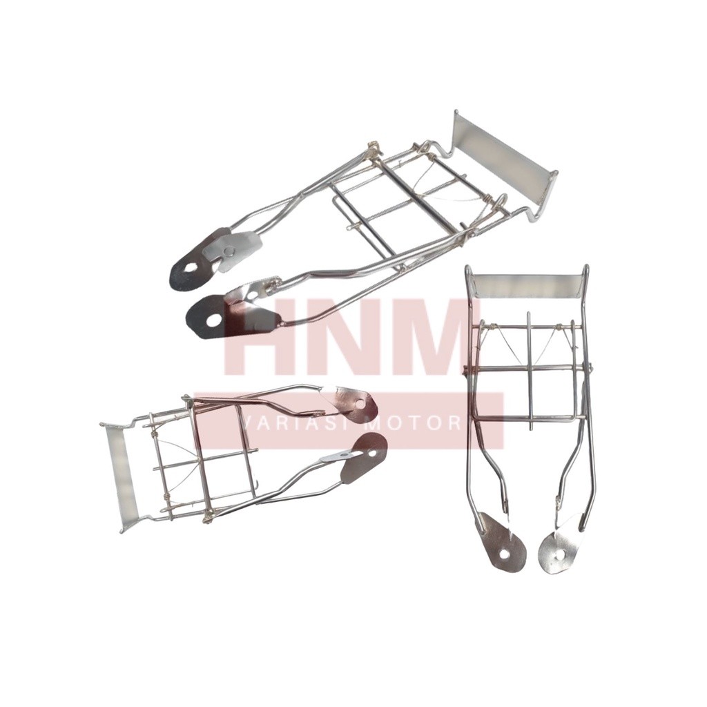 Behel Bagasi Belakang Rak Jepit Yamaha v80/v75 2TAK sparepart motor termurah