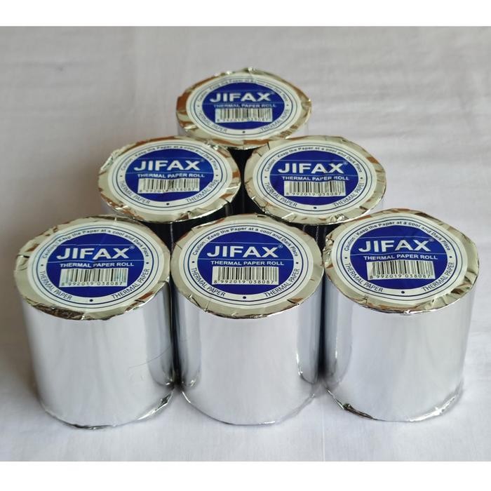 KERTAS THERMAL JIFAX 80 X 80 MM - PRINTER KASIR THERMAL LEBAR 80MM