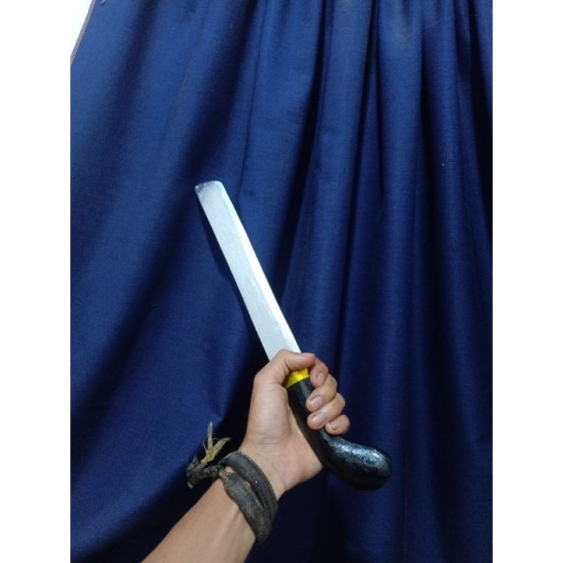 GOLOK TANPA SARUNG/golokan anak silat betawi/golok IPSI silat/golok pencak silat/golok kayu silat go