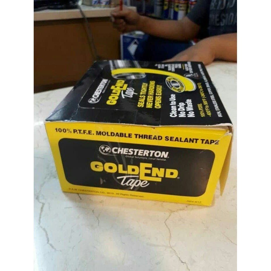 

Seal Tape Gold End chesterton Chesterton 800 GoldEnd Tape