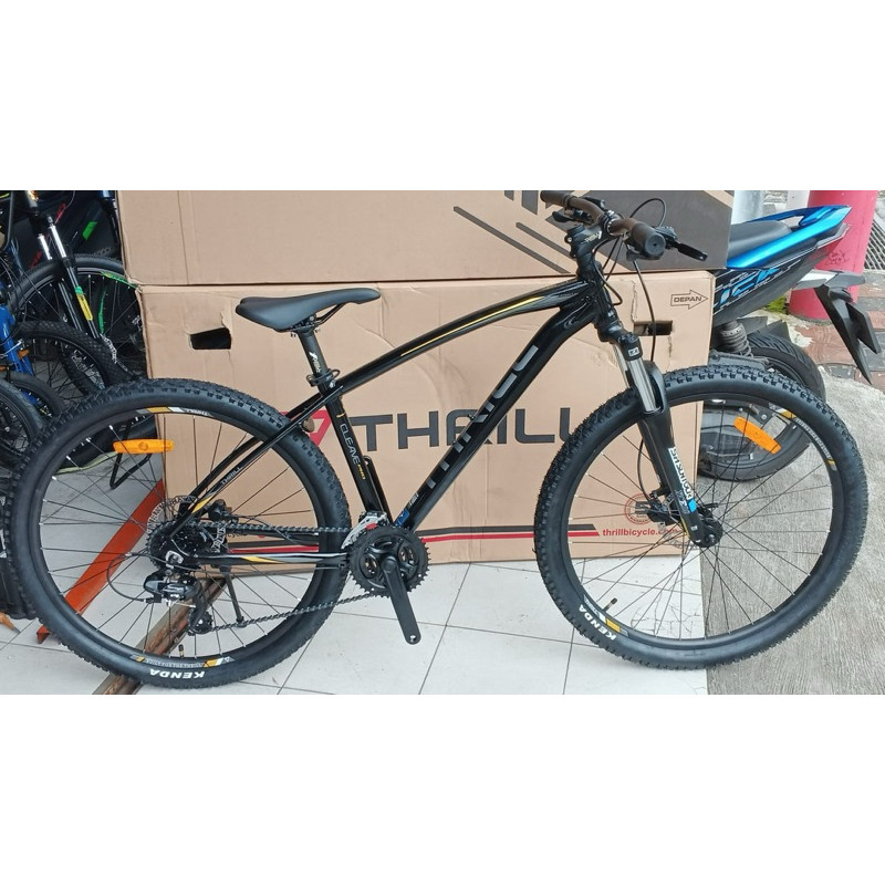SEPEDA MTB 27.5 THRILL CLEAVE PRO TERBARU 3 x 8 SPEED ALLOY HYDRAULIC BRAKE