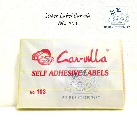 

Stiker Label Undangan Carvilla No. 103 Stiker Nama Undangan Self Adhesive Car-villa | JBS