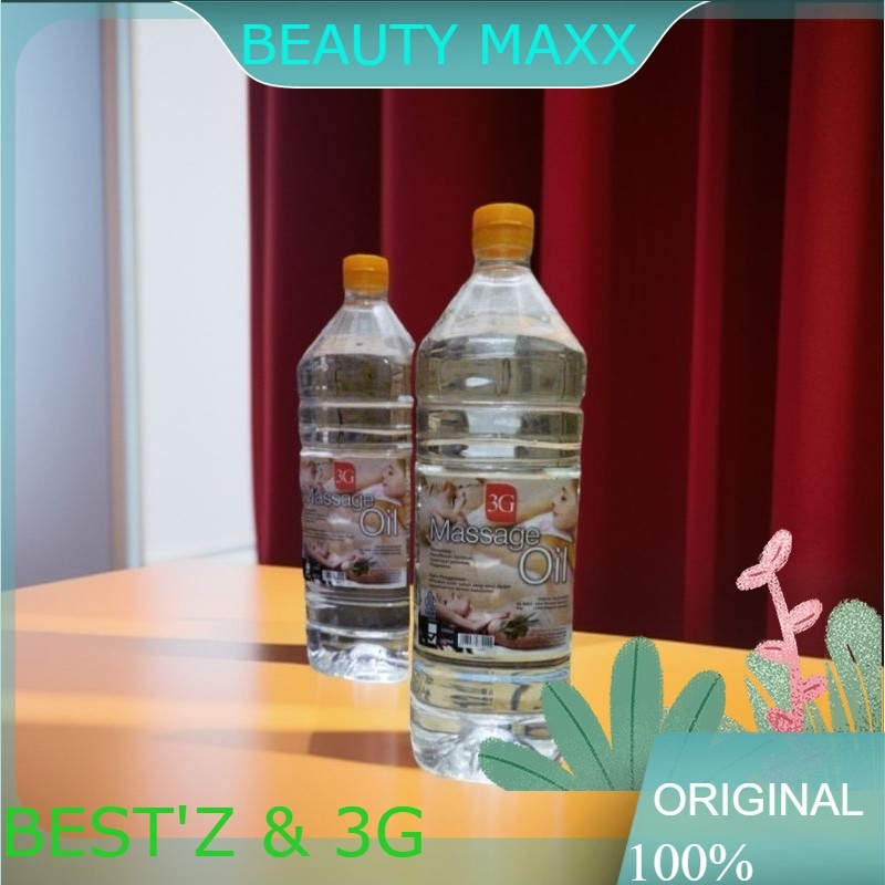 3G Massage Oil 2 Liter / Minyak Urut Badan / Massage Oil Untuk Salon Dan Spa body / Minyak Kusuk Lul