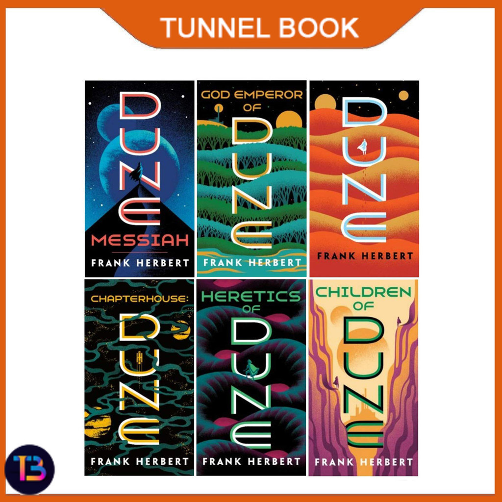 Dune complete series by Frank Herbert - TunnelBook
