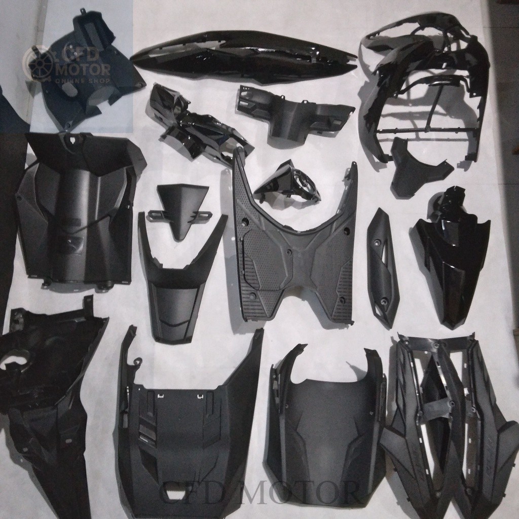 Full Body Beat Street / ESP K81 2016 2017 2018 2019 Hitam WIN | complete set bodi kasar halus motor 