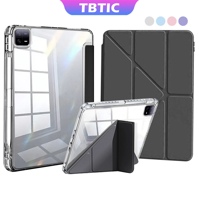 TBTIC Untuk XiaoMi Pad 7/7Pro 11.2 inci 2024 Tablet Case Dengan Pen Holder Mi Pad 6/6Pro 5/5Pro 11 i