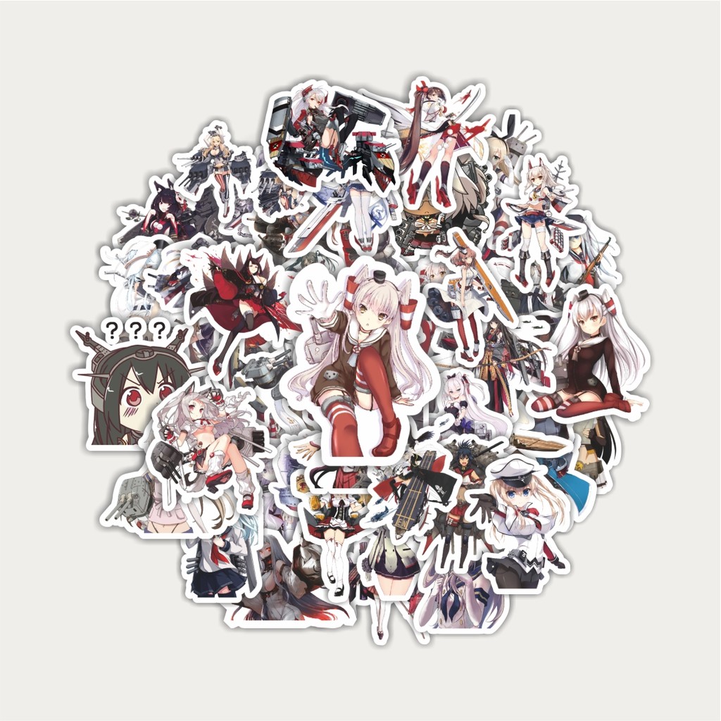 

Sticker Pack Stiker Anime Game Series Kantai Collection Character 8 | Sticker TUMBLR | Stiker LAPTOP KOPER HELM